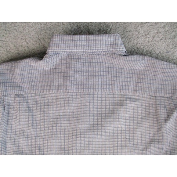 Hugo Boss Dress Shirt Men's Size 15.5 / 39 Gray Blue Button Down Long Sleeve - Picture 7 of 12